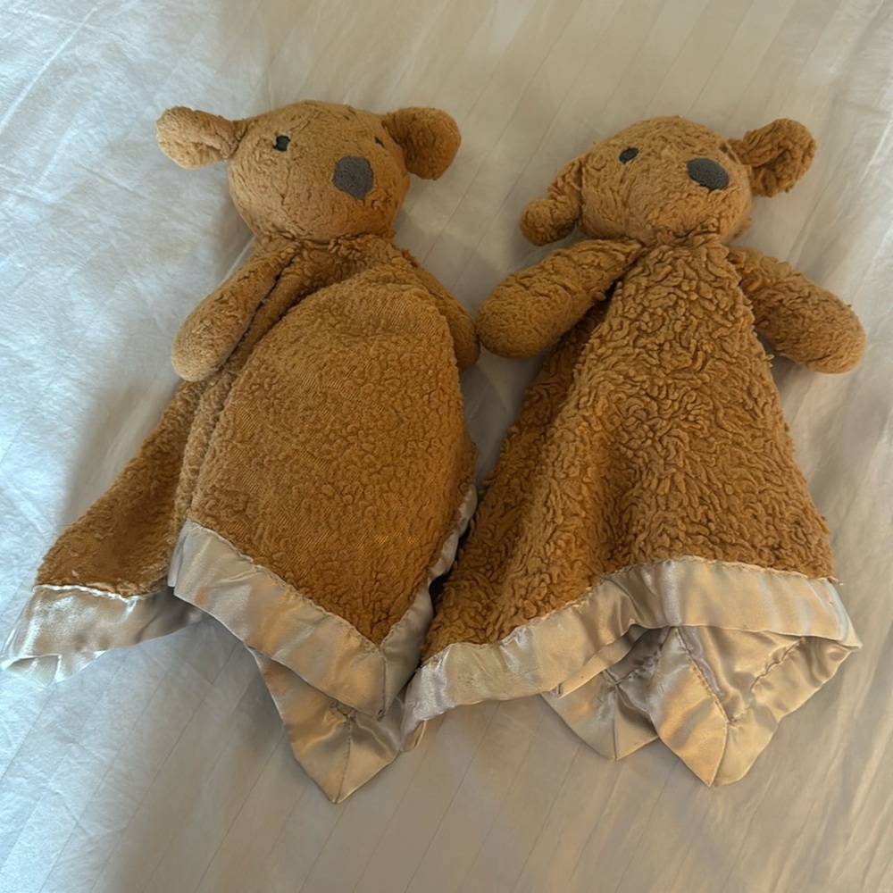 Set of 2 Puppy Loveys - Cloud Island